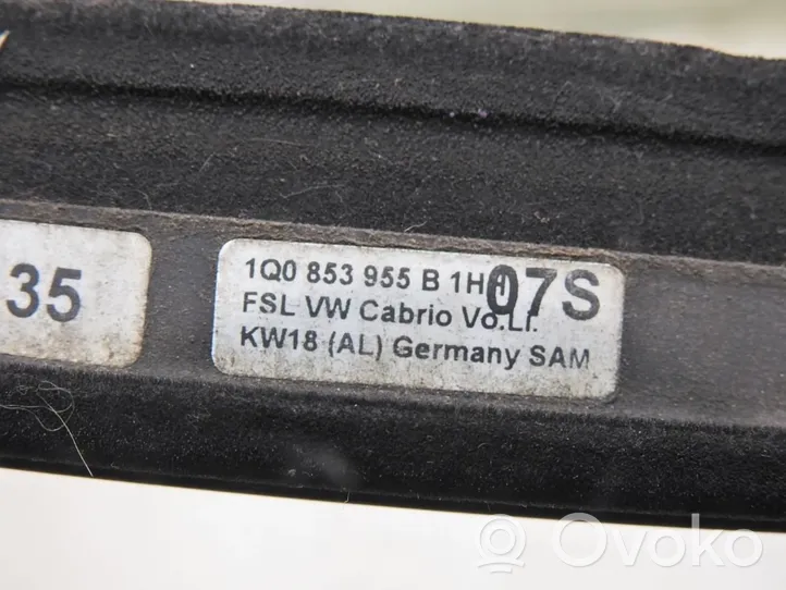 Volkswagen Eos Beplankung Türleiste Zierleiste vorne 1Q0853955B