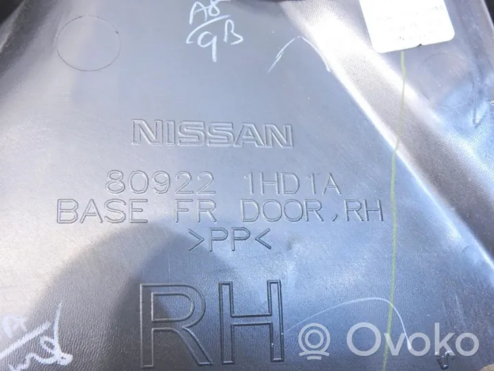 Nissan Micra Rivestimento del pannello della portiera anteriore 809221HD1A