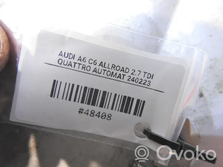 Audi A6 Allroad C6 Modanatura della barra di rivestimento del paraurti anteriore 4F0807835