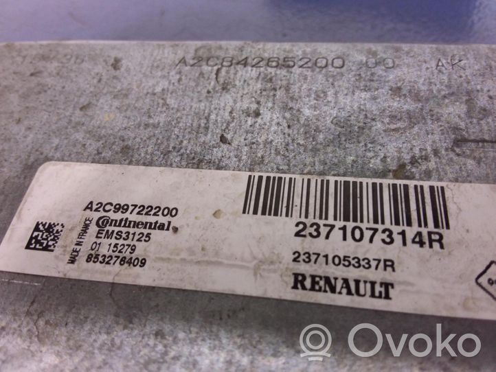 Renault Clio IV Komputer / Sterownik ECU silnika 237107314R