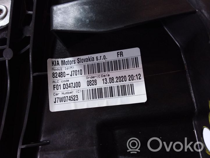 KIA Ceed Priekinio el. lango pakėlimo mechanizmo komplektas 82480-J7010