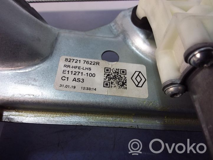 Renault Kadjar Elektryczny podnośnik szyby drzwi tylnych 827217622R