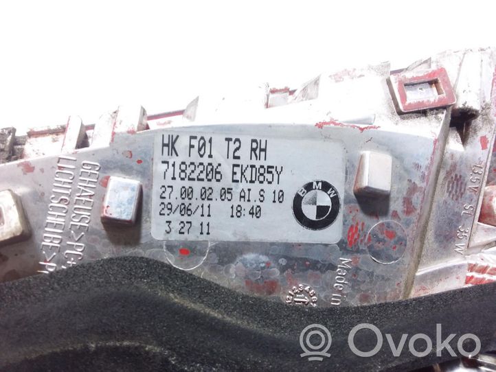 BMW 7 F01 F02 F03 F04 Задний фонарь в кузове 7182206