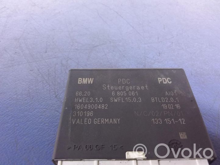 BMW X3 F25 Centralina/modulo sensori di parcheggio PDC 6805061