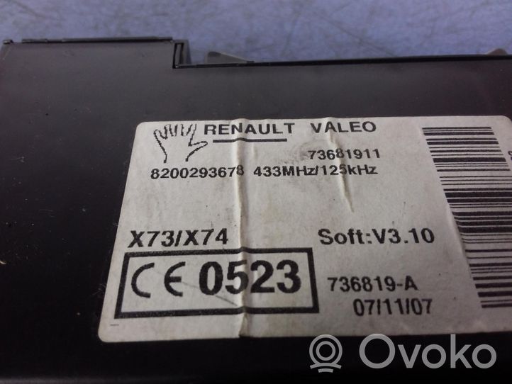 Renault Vel Satis Virtalukko 8200444583