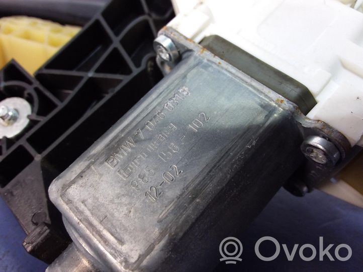 BMW 7 F01 F02 F03 F04 Mécanisme lève-vitre de porte arrière avec moteur 7182095