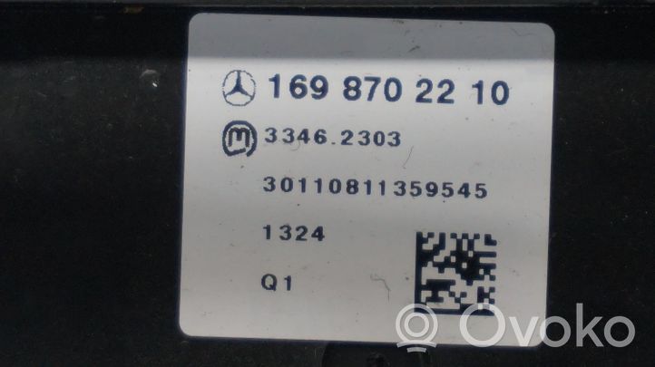 Mercedes-Benz A W169 Ajovalojen pyyhkimien kytkin 1698702210