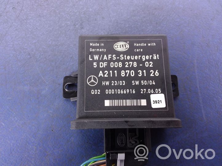 Mercedes-Benz SLK R171 Muut ohjainlaitteet/moduulit A2118703126