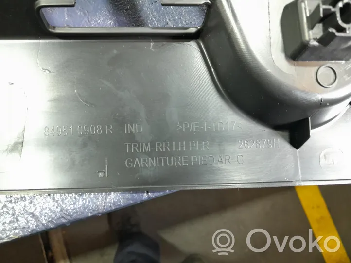 Dacia Jogger Muu kynnyksen/pilarin verhoiluelementti 849510908R