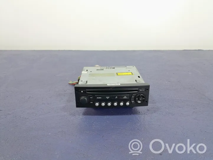 Peugeot 307 Radio/CD/DVD/GPS-pääyksikkö 7645038392