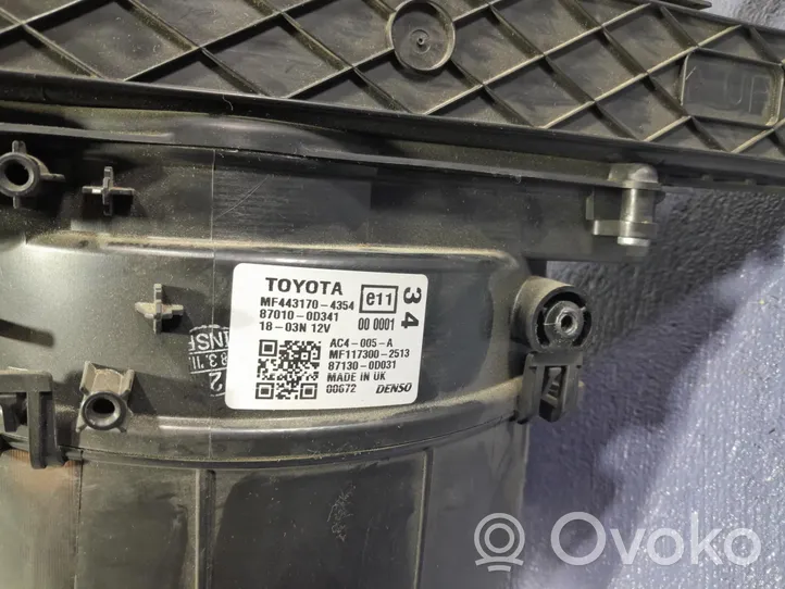 Toyota Yaris Scatola climatizzatore riscaldamento abitacolo assemblata 87050-0D030