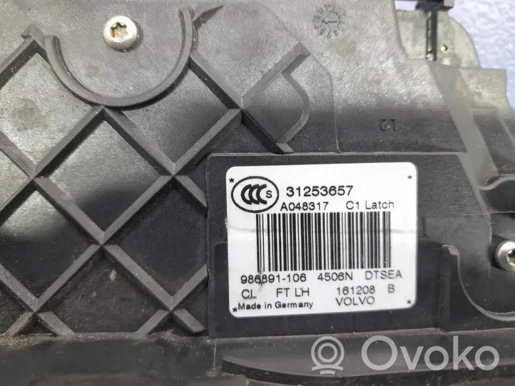 Volvo XC60 Serratura portiera anteriore 31253657