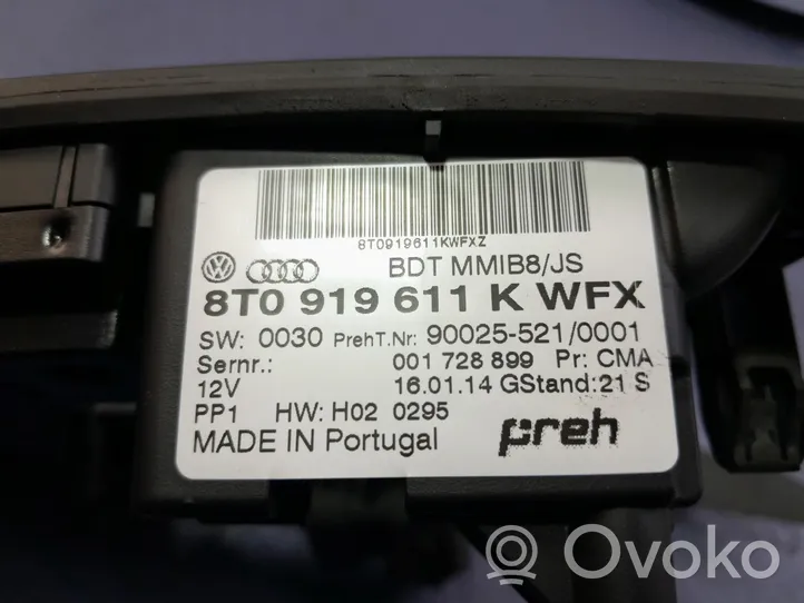 Audi A5 8T 8F Controllo multimediale autoradio 8T0919611K