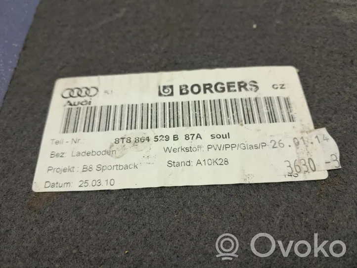 Audi A5 8T 8F Tapis de sol / moquette de cabine avant 8T8864529B