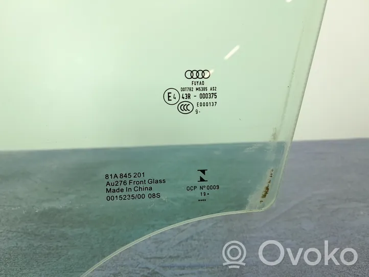 Audi Q2 - Etuoven ikkunalasi, neliovinen malli 81A845201