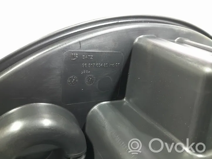 Peugeot 307 Tavaratilan/takakontin alempi sivuverhoilu 9651763480