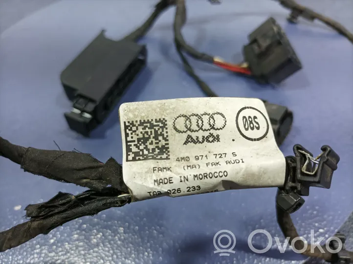 Audi Q7 4M Inna wiązka przewodów / kabli 4M0971727S