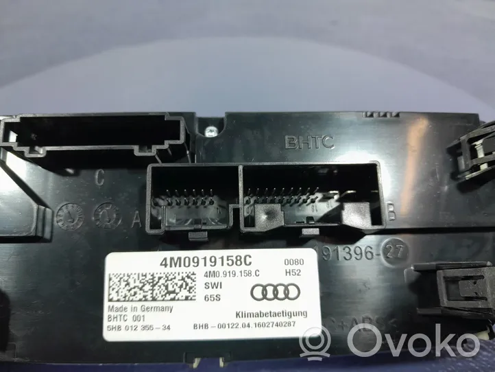 Audi Q7 4M Centralina del climatizzatore 4M0919158C