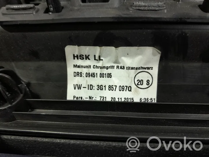 Volkswagen PASSAT B8 Daiktadėžė 3G1857097Q