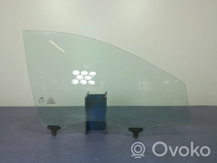 Hyundai ix35 Front door window glass four-door 01