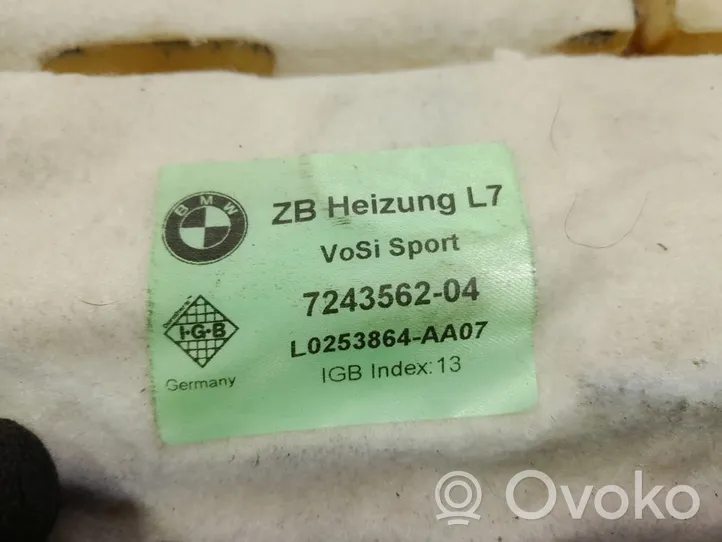 BMW 3 F30 F35 F31 Fotel przedni kierowcy 7243562