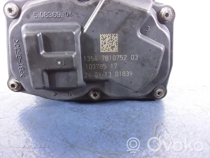 BMW 3 E90 E91 Valvola corpo farfallato 7810752