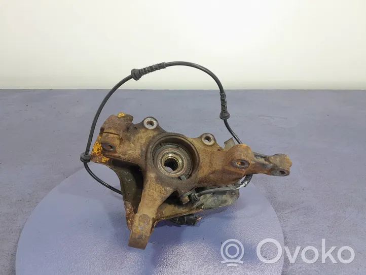 Opel Corsa D Front wheel hub spindle knuckle 01