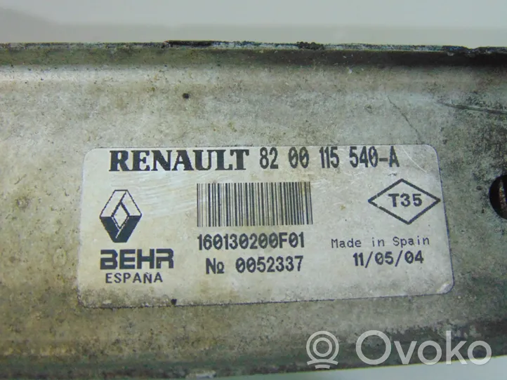 Renault Scenic II -  Grand scenic II Intercooler radiator 0052337