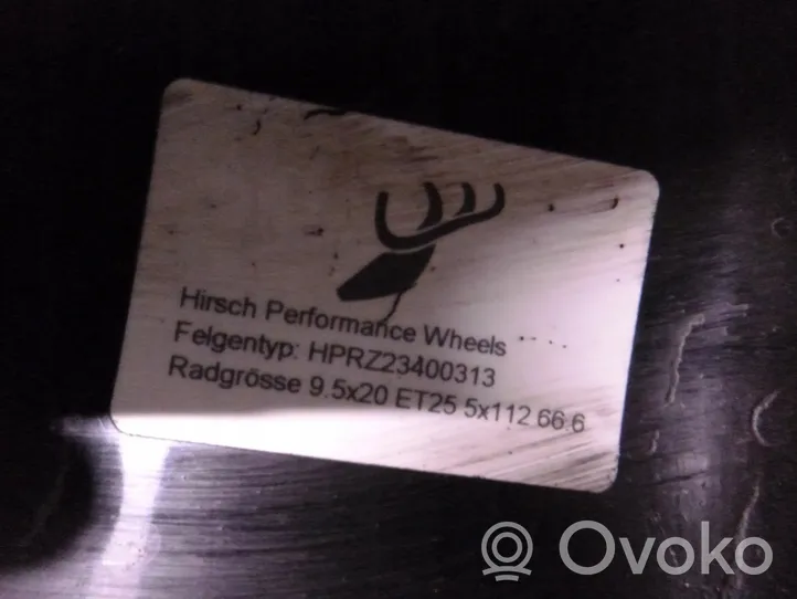 Mercedes-Benz E W213 Felgi aluminiowe R20 