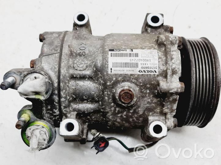 Volvo S60 Ilmastointilaitteen kompressorin pumppu (A/C) 31369699