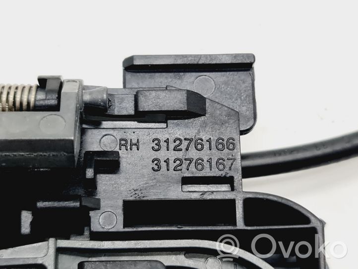 Volvo S60 Laikiklis/ kronšteinas išorinės atidarymo rankenos galinių durų 31276166