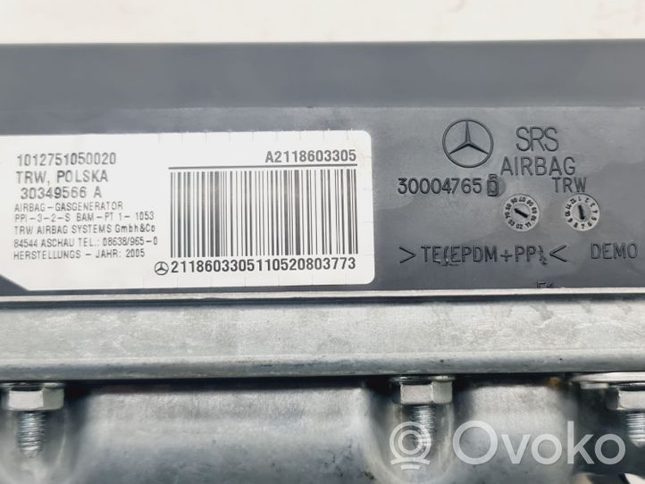 Mercedes-Benz E W211 Airbag del passeggero A2118603305