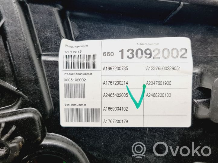 Mercedes-Benz A W176 Priekinis el. lango pakėlimo mechanizmas be varikliuko 1767200179