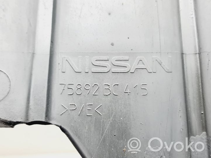Nissan Note (E11) Cache de protection sous moteur 75892BC415