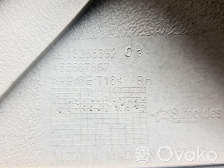 Opel Meriva B D-pilarin verhoilu (yläosa) 13265392