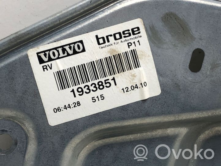 Volvo S40 Mechanizm podnoszenia szyby przedniej bez silnika 977406101