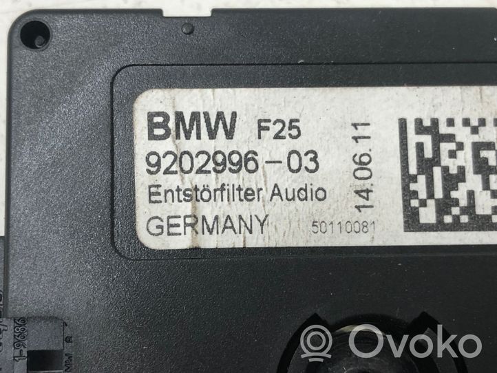 BMW X3 F25 Filtre antenne aérienne 9202996