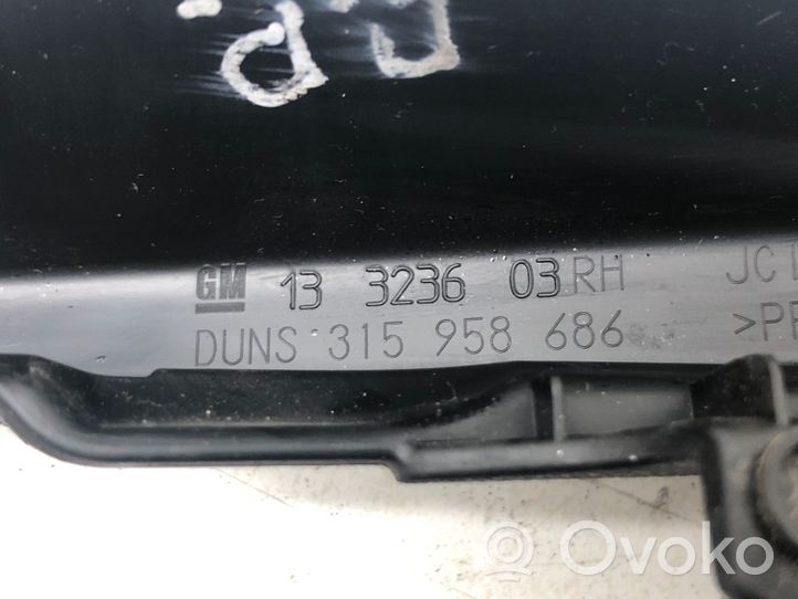 Opel Meriva B Garniture rail de siège passager avant 13323603