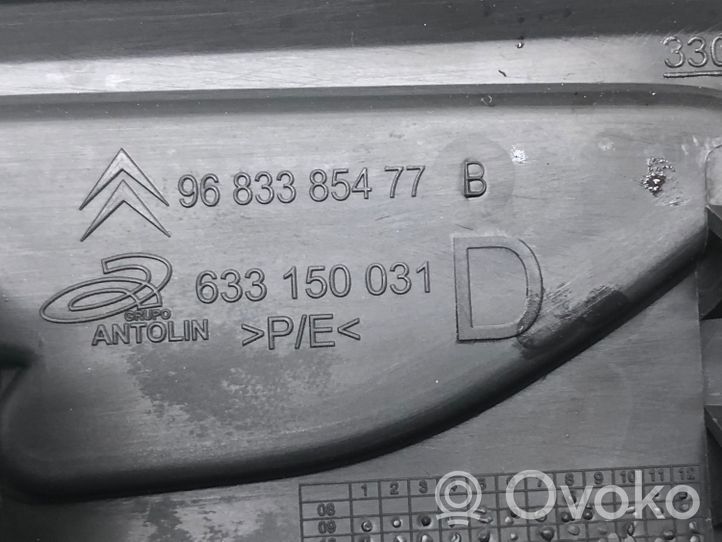 Citroen C3 Priekinio slenksčio apdaila (vidinė) 9683385477