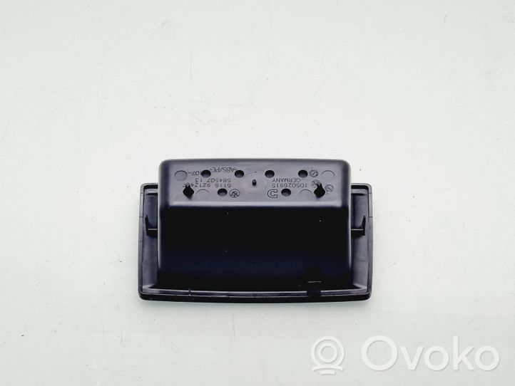 BMW 3 F30 F35 F31 Consolle centrale del vano portaoggetti 51169212487