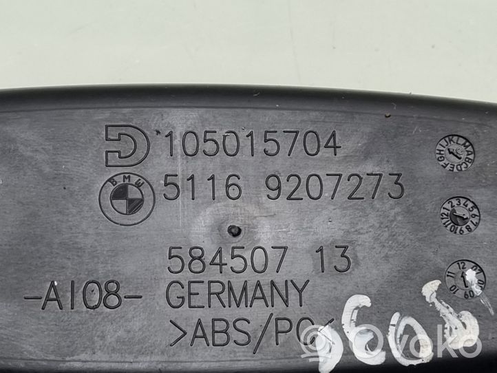 BMW 1 F20 F21 Sonstiges Einzelteil Mittelkonsole 51169207273