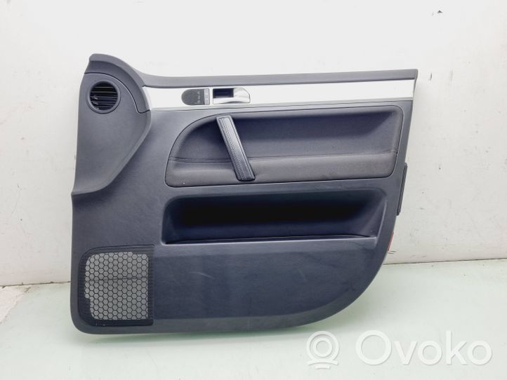 Volkswagen Touareg I Front door card panel trim 7L6867012