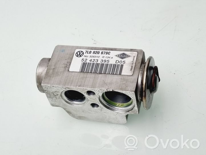 Volkswagen Touareg I Air conditioning (A/C) expansion valve 7L0820679C