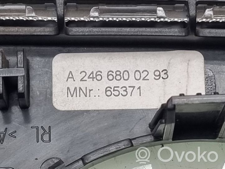 Mercedes-Benz B W246 W242 Panelės apdaila A2466800293