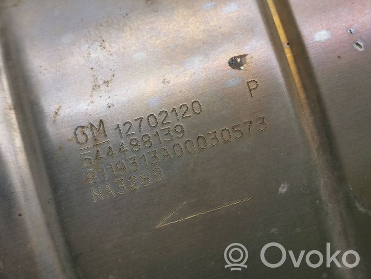 Opel Astra K Katalysaattori/FAP/DPF-hiukkassuodatin 12702120