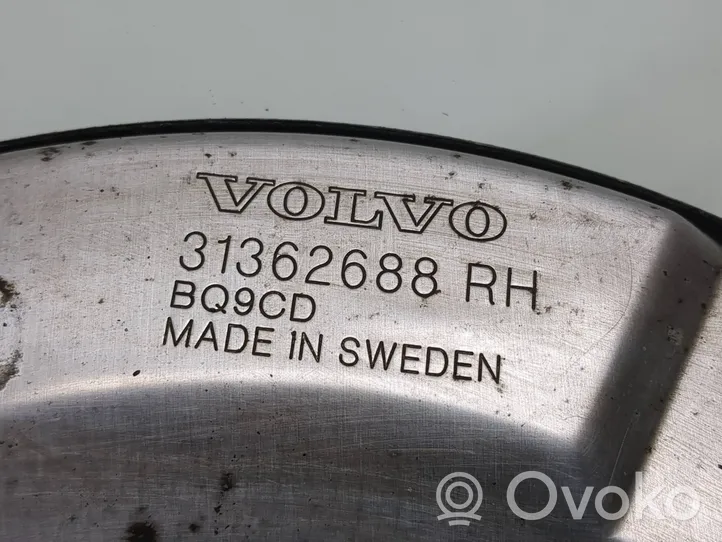 Volvo S90, V90 Etujarrun jarrulevyn pölysuojalevy 31362688