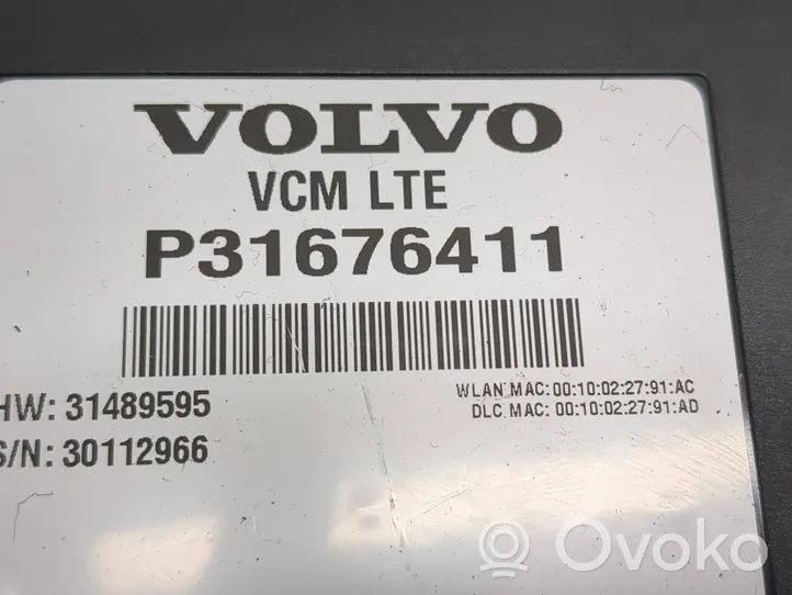 Volvo S90, V90 Bluetoothin ohjainlaite/moduuli 31676411