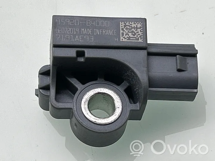 KIA Sportage Sensore d’urto/d'impatto apertura airbag 95920B4000