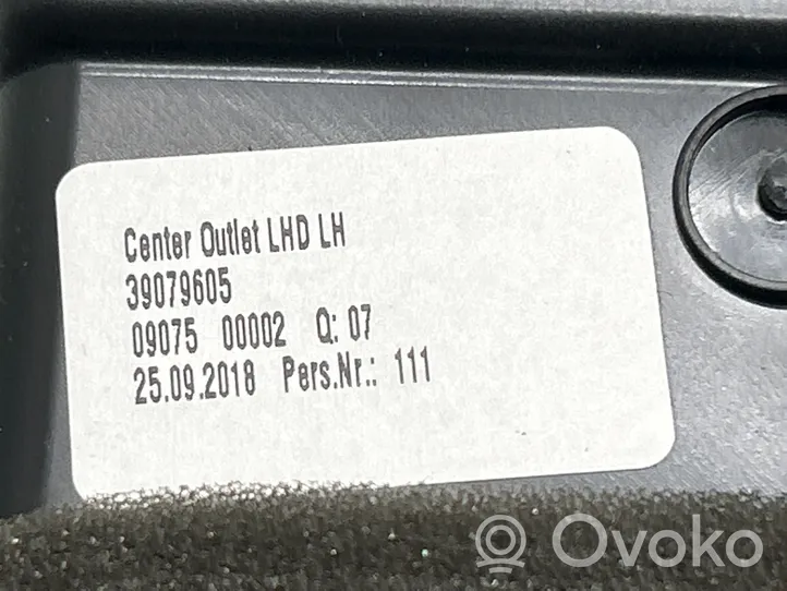 Opel Astra K Garniture, panneau de grille d'aération latérale 39079605