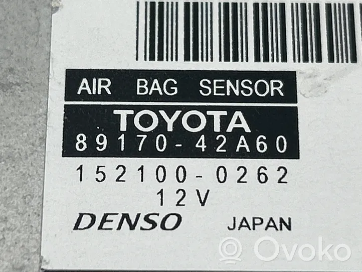 Toyota RAV 4 (XA50) Centralina/modulo airbag 8917042A60